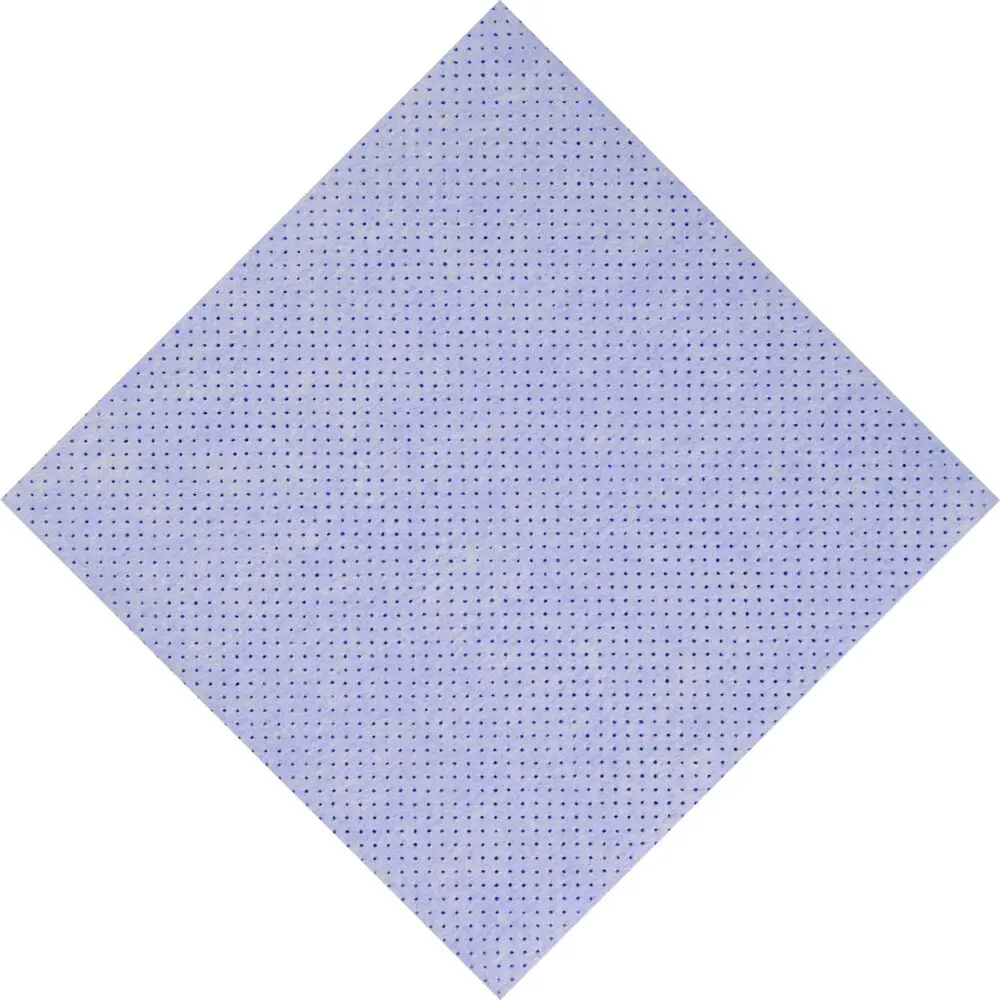 Alt-mulig-klud, 38x38cm, blå, PP/viskose, perforeret, 110g (500 stk)