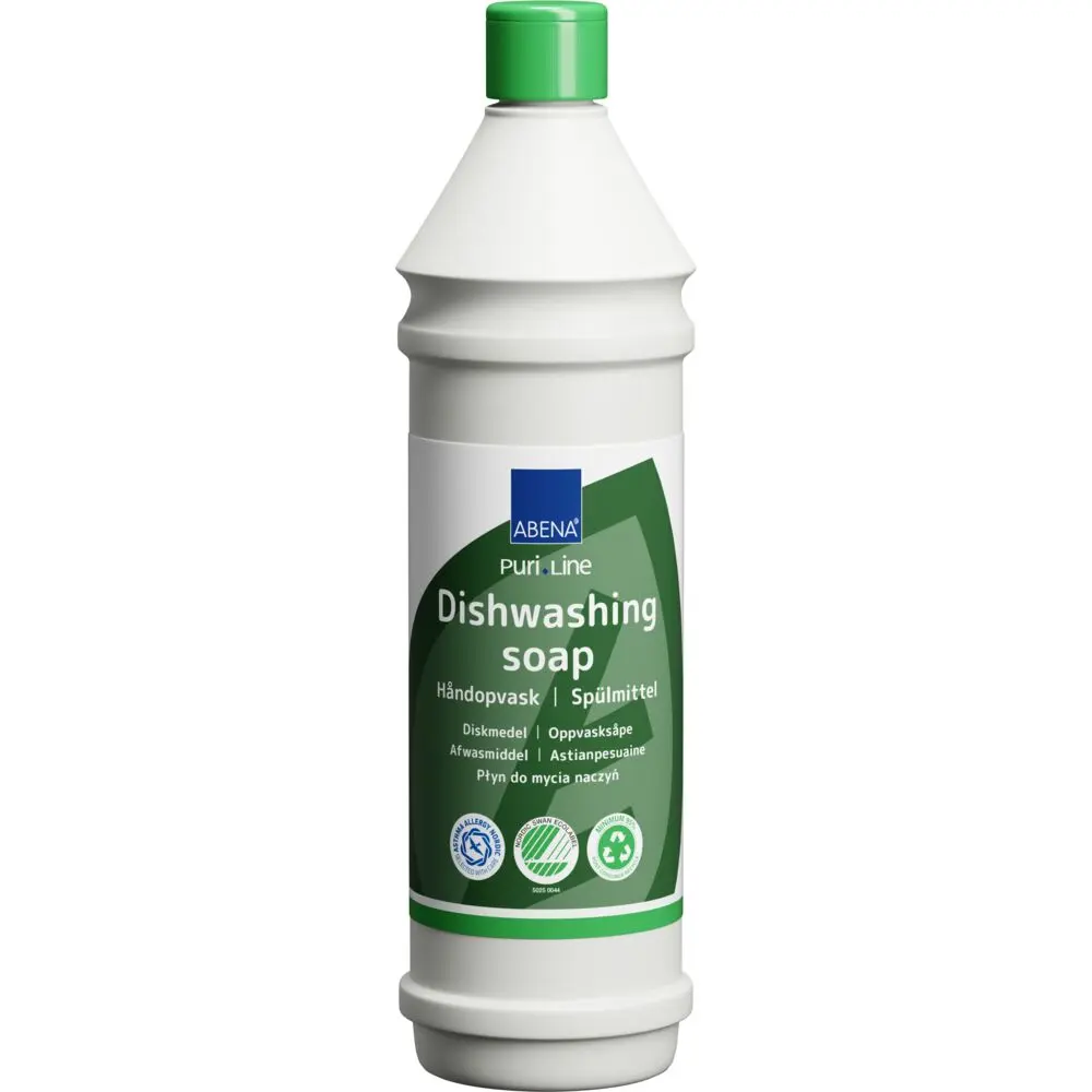 Håndopvask, ABENA Puri-Line, 1 l, uden farve og parfume (6 stk)