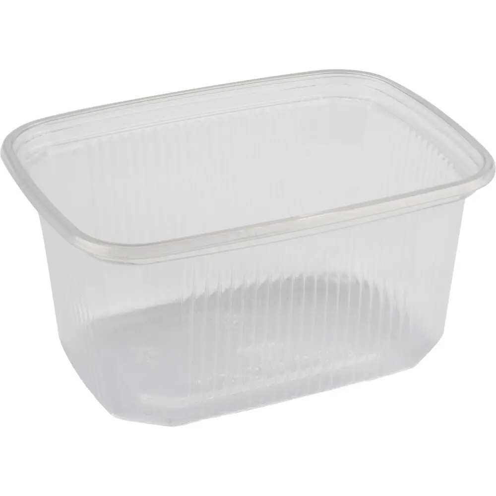 Plastbakke, 10,8x8,1x5,3cm, 250 ml, klar, PP (1000 stk) 