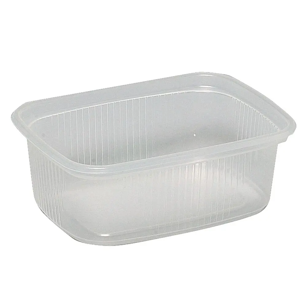 Plastbakke, 10,8x8,1x4,5cm, 200 ml, klar, PP (1000 stk)