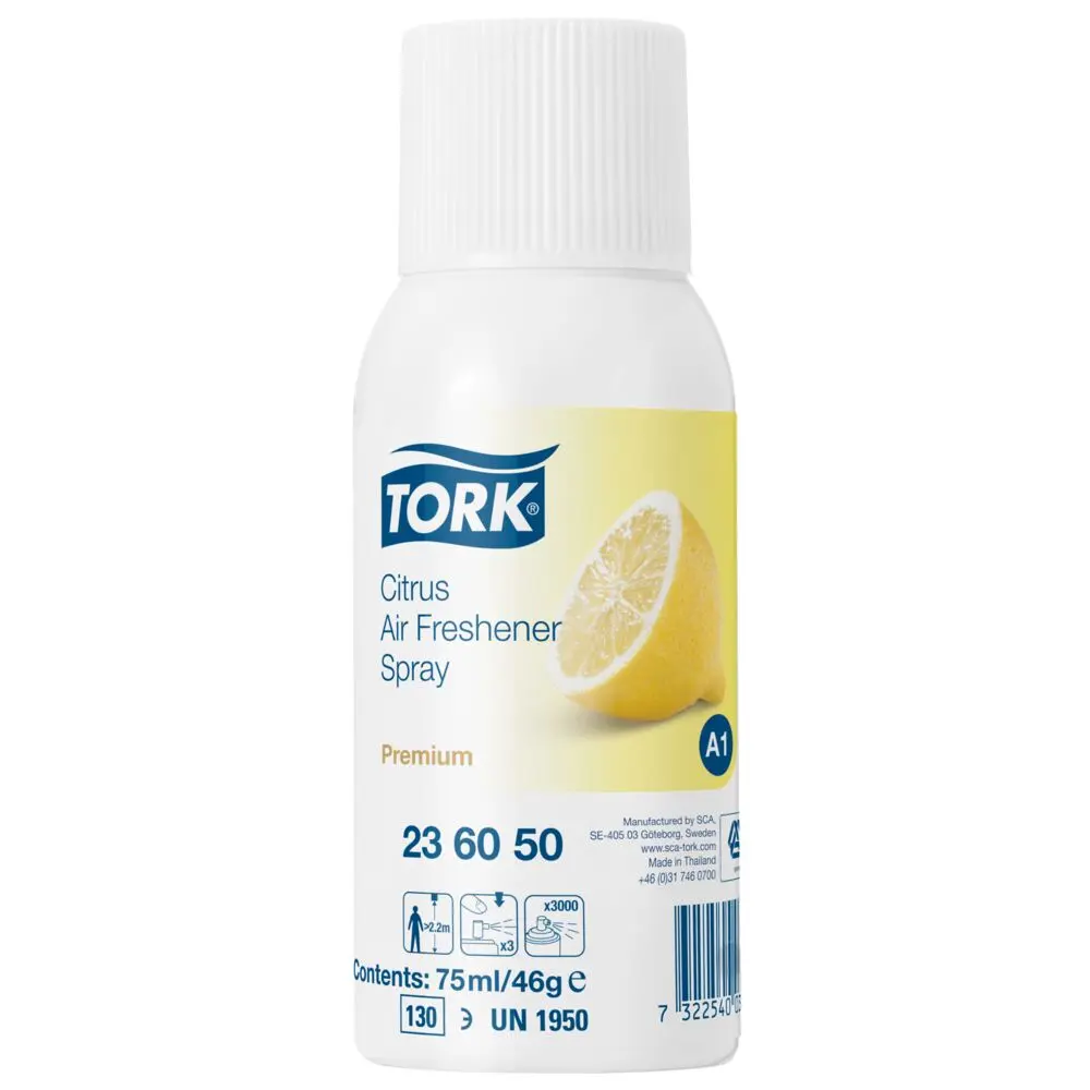 Duftspray, Tork A1 Premium, 75 ml, citrus (12 stk)
