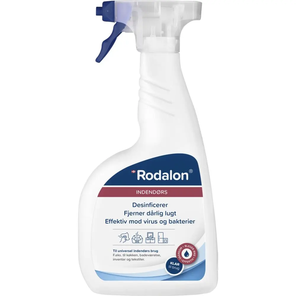 Overfladedesinfektion, Rodalon, 750 ml, Benzalkoniumchlorid, mod skimmelsvamp og dårlig lugt. (1 stk)