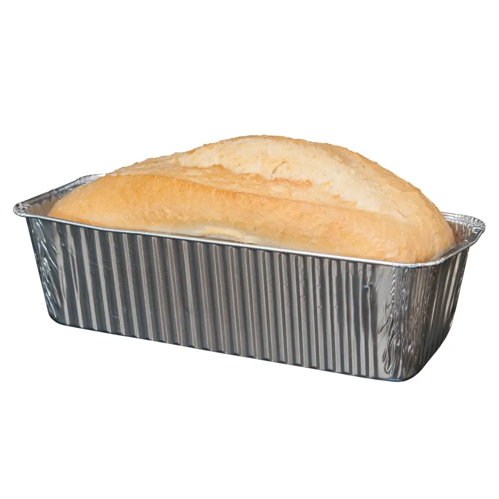 Alu-form, 23,2x10,4x6,2cm, 1100 ml, aluminium, rektangulær (680 stk)