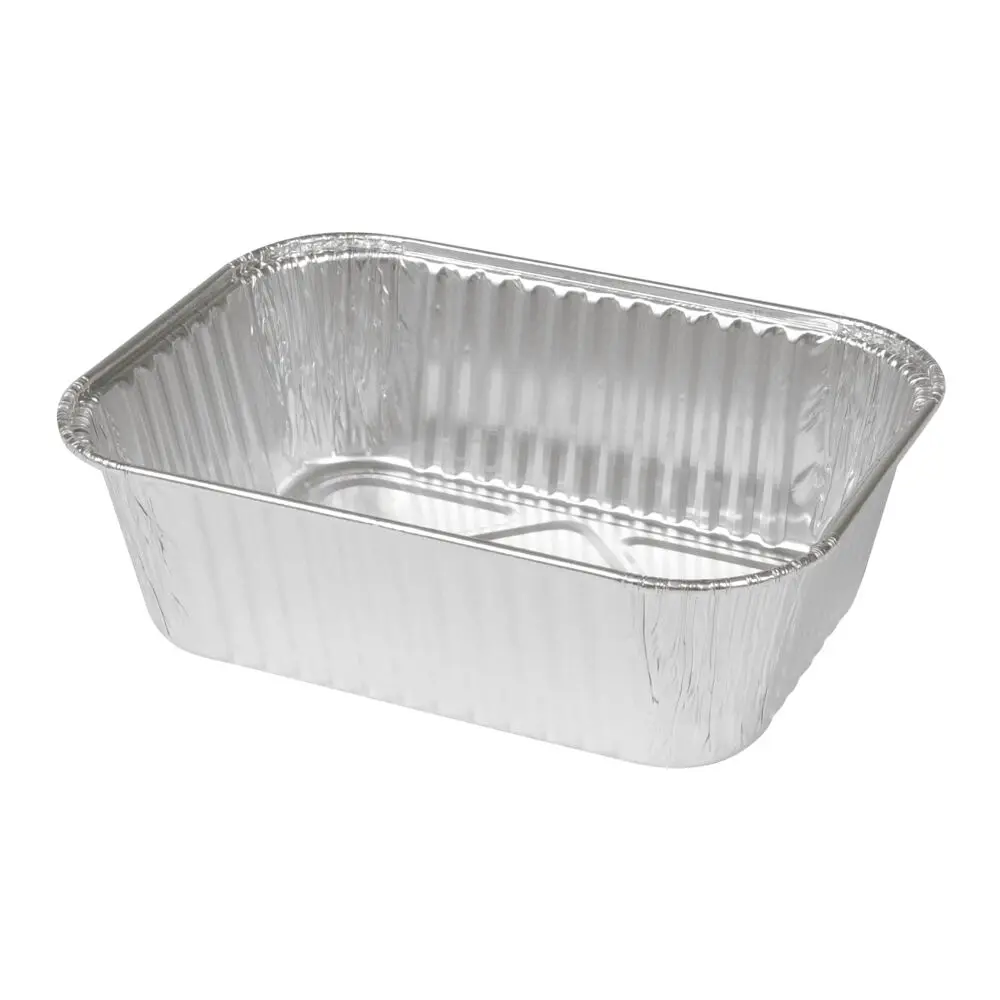 Alu-form, 14,8x10,8x4,6cm, 500 ml, aluminium, rektangulær (660 stk)