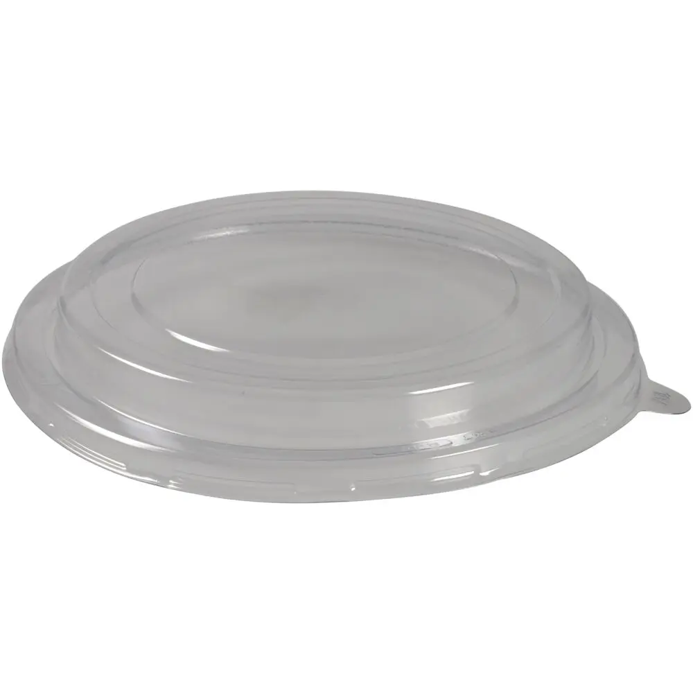 Låg, Ø18,7cm, klar, RPET, til 30-38 oz skål (300 stk)