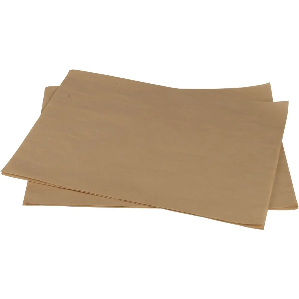 Burgerpapir, 30x40cm, brun, papir/PE (500 stk)