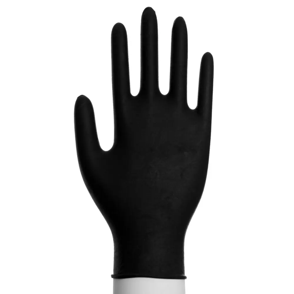 Nitrilhandske, XL, sort, pudderfri (180 stk)