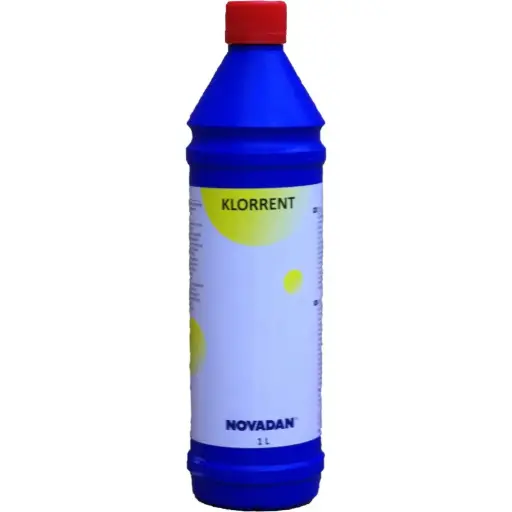 [1000028121] Klorrengøring, Novadan Klorrent, 1 l, uden farve og parfume (12 stk)