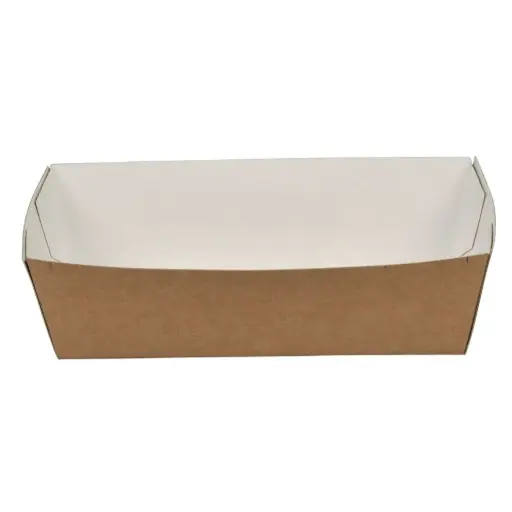 [13194004] Bakke, 12x6x3,7cm, brun, pap, konisk, nr. 0 (630 stk)