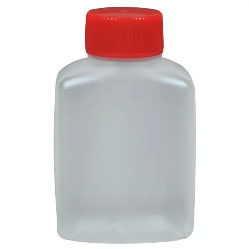 [100000388202] Sojabeholder, 30 ml, klar, PE, med rødt låg (3000 stk)