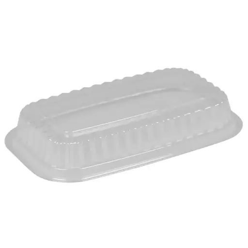 [597101] Låg til Sushibakke Mellem, 21,5x13x3,4cm, klar, PS, anti-fog (500 stk)