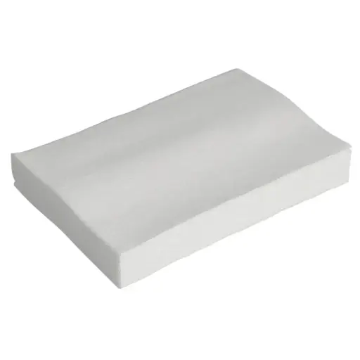 [12205101] Dispenserserviet, 2-lags, interfold, 21x16,5cm, hvid, nyfiber (8000 stk)