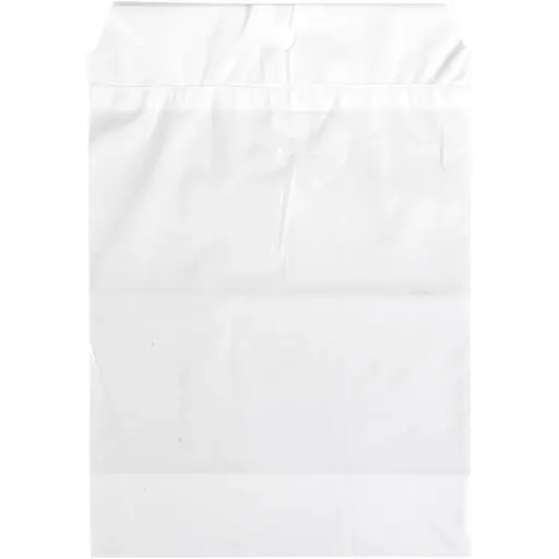 [10301402] Madamepose, 5 l, hvid, LDPE/genanvendt, 25x37cm, med huller til holder (500 stk)