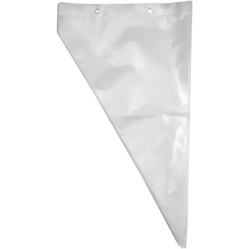 [100001080401] Sprøjtepose, Poly-Line, 9 l, klar, LLDPE/virgin, 30x51+4cm, på blok (200 stk)