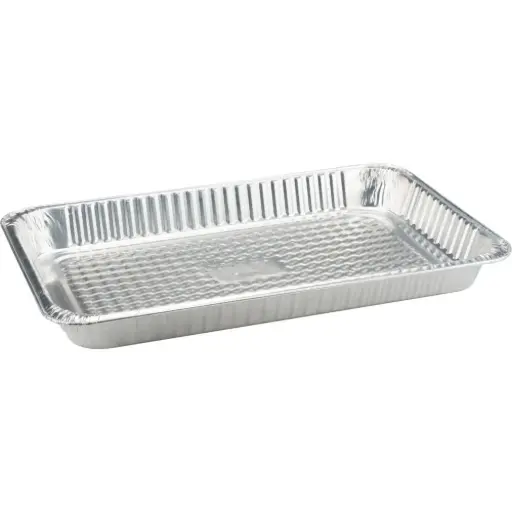 [13227203] Gastronorm bakke, 52,5x32,5x5,5cm, 6800 ml, aluminium, rektangulær, 1/1 GN (50 stk)