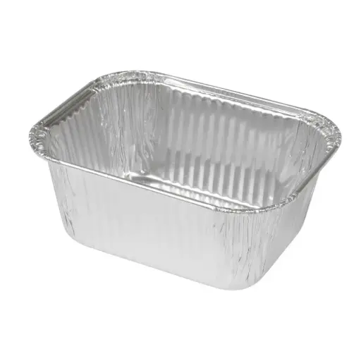 [131615] Alu-form, 10,8x8x4,4cm, 250 ml, aluminium, rektangulær (990 stk)